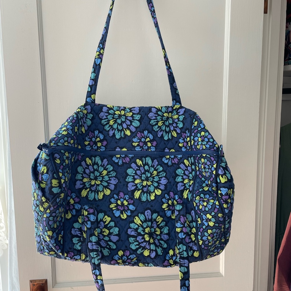 Vera Bradley Weekender Blue Tote Bag